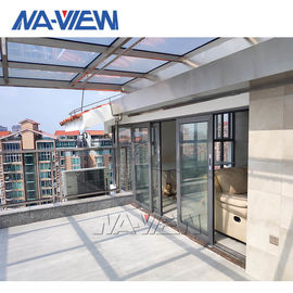 Çin Düz Düz Paket Tek Eğimli Çatı Sunroom Prefabrik Sunroom Ekleme Fabrika