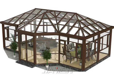 Ev Bahçe Standı Yalnız Sunroom Müstakil Prefabrik Dört Mevsim Oda