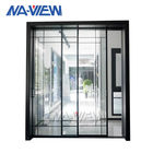 Guangdong NAVIEW Alüminyum Dikey Kanat Çift Cam Alüminyum Pencere Ve Kapı Tedarikçi