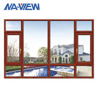 Guangdong NAVIEW Fabrika Yeni Tasarım Alaşım Profil Alüminyum Kanatlı Pencere Tedarikçi