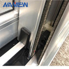 Guangdong NAVIEW Avustralya Standardı Sürgülü Beyaz Temperli Çift Cam Alüminyum Pencere Tedarikçi