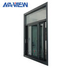 Guangdong NAVIEW Yatak Odası Renkli Fiyat Tasarımı Siyah Kapı Kayar Alüminyum Pencere Tedarikçi