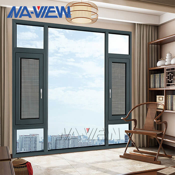 Vietnam Yeni Varış Ucuz Fiyat Alüminyum Çerçeve Kanatlı Cam Pencere Tedarikçi